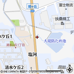 岐阜県可児市下切谷迫間入会周辺の地図