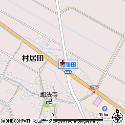 滋賀県米原市村居田847周辺の地図