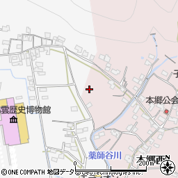 島根県出雲市大社町修理免1576-2周辺の地図