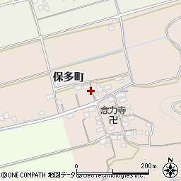 滋賀県長浜市保多町253周辺の地図