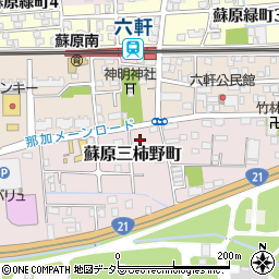 株式会社タートル　各務原店周辺の地図