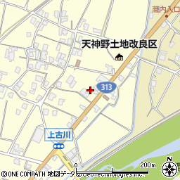 鳥取県倉吉市上古川93-9周辺の地図