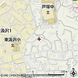 イワキリ邸♯戸塚町akippa駐車場周辺の地図