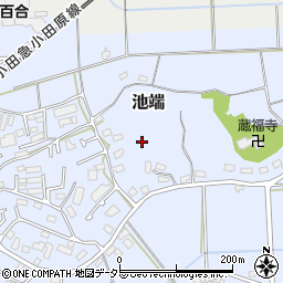 神奈川県伊勢原市池端周辺の地図