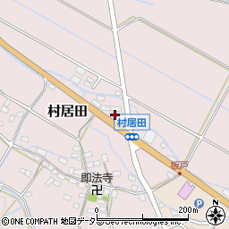 滋賀県米原市村居田848周辺の地図