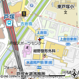 シンコウパーク新戸塚駐車場周辺の地図
