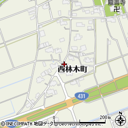 島根県出雲市西林木町185周辺の地図