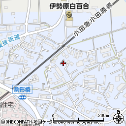 神奈川県伊勢原市池端512-1周辺の地図