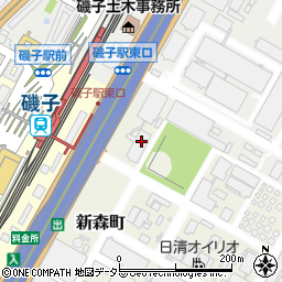 楠原輸送株式会社　磯子営業所周辺の地図