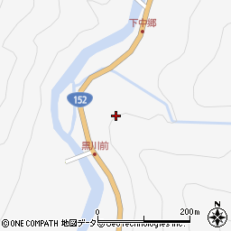 長野県飯田市上村497-5周辺の地図