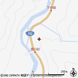 長野県飯田市上村494周辺の地図