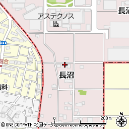 神奈川県厚木市長沼180周辺の地図