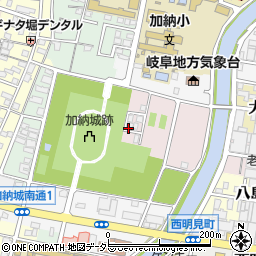 岐阜県岐阜市加納丸之内周辺の地図
