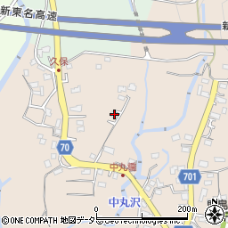 神奈川県秦野市寺山707周辺の地図