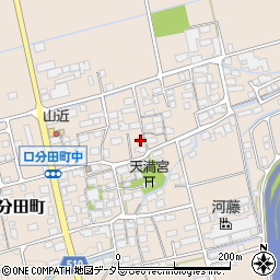 滋賀県長浜市口分田町731周辺の地図