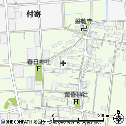 岐阜県安八郡神戸町斉田307周辺の地図