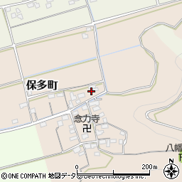 滋賀県長浜市保多町230周辺の地図