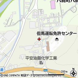 株式会社八鹿木材市場周辺の地図