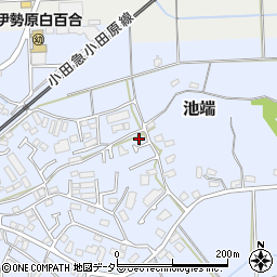 神奈川県伊勢原市池端485-1周辺の地図