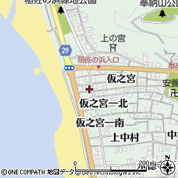 島根県出雲市大社町杵築北2844-56周辺の地図