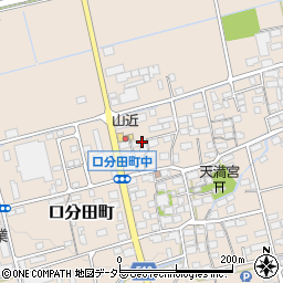 滋賀県長浜市口分田町766-1周辺の地図