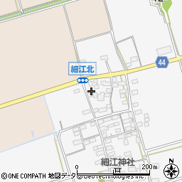 滋賀県長浜市細江町343周辺の地図