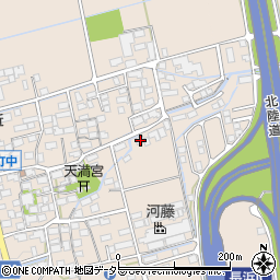 滋賀県長浜市口分田町862-1周辺の地図