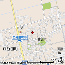 滋賀県長浜市口分田町756周辺の地図