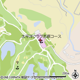 太平洋クラブ　市原コース周辺の地図