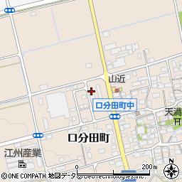 滋賀県長浜市口分田町400-5周辺の地図