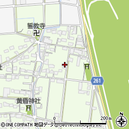 岐阜県安八郡神戸町斉田285周辺の地図