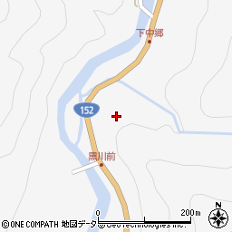 長野県飯田市上村497周辺の地図