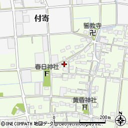 岐阜県安八郡神戸町斉田304周辺の地図