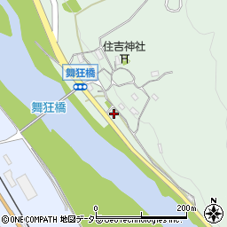 兵庫県養父市八鹿町舞狂287周辺の地図