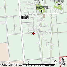 岐阜県安八郡神戸町加納116周辺の地図