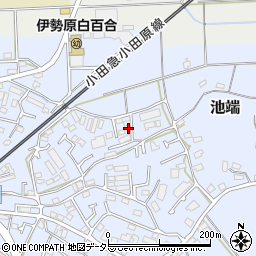 神奈川県伊勢原市池端496-7周辺の地図