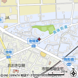 神奈川県伊勢原市池端242-2周辺の地図