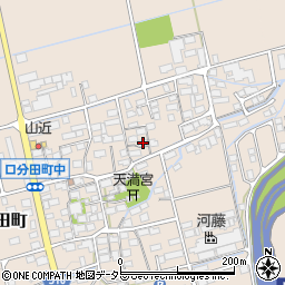 滋賀県長浜市口分田町708周辺の地図