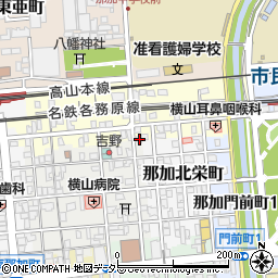 岐阜県各務原市那加元町56周辺の地図