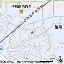 神奈川県伊勢原市池端496-6周辺の地図