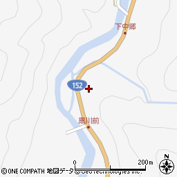 長野県飯田市上村498周辺の地図