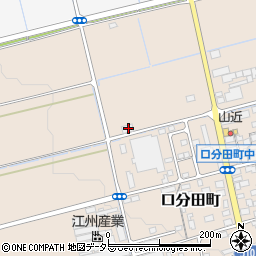 滋賀県長浜市口分田町111周辺の地図