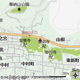 島根県出雲市大社町杵築北2586周辺の地図