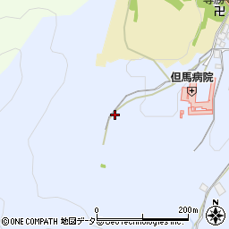 兵庫県養父市八鹿町上網場179周辺の地図