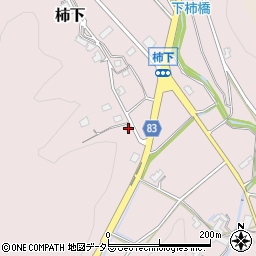 岐阜県可児市柿下557周辺の地図