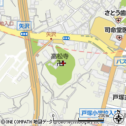 神奈川県横浜市戸塚区戸塚町4846周辺の地図