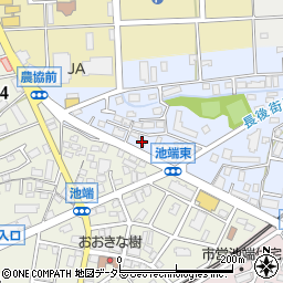 神奈川県伊勢原市池端153周辺の地図