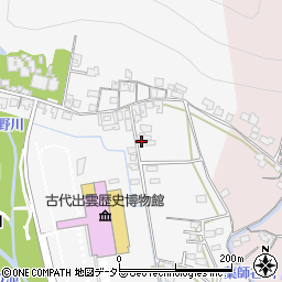 島根県出雲市大社町杵築東106-5周辺の地図