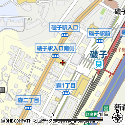 アイセイ薬局　磯子店周辺の地図