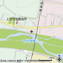 鳥取県八頭郡八頭町万代寺1周辺の地図